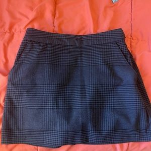 Plaid skort